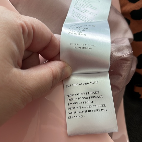 Emilio Pucci Patent Leather Mini Skirt Pink - Picture 12 of 15